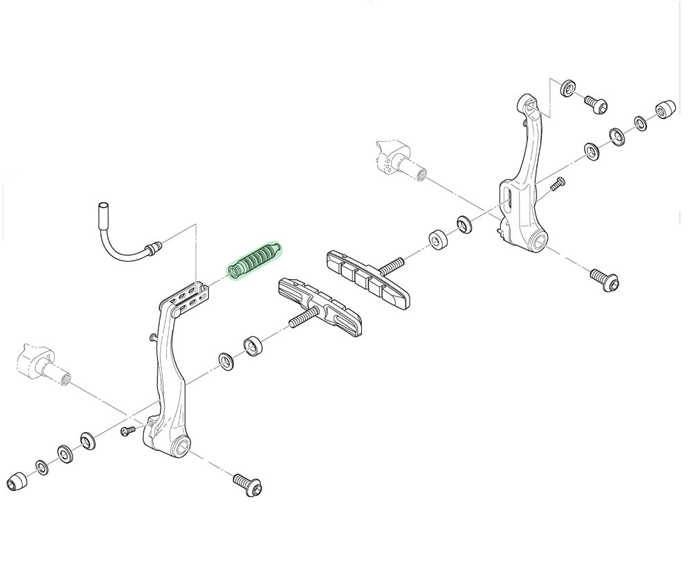 Shimano Bremsmanschette für V-Brake