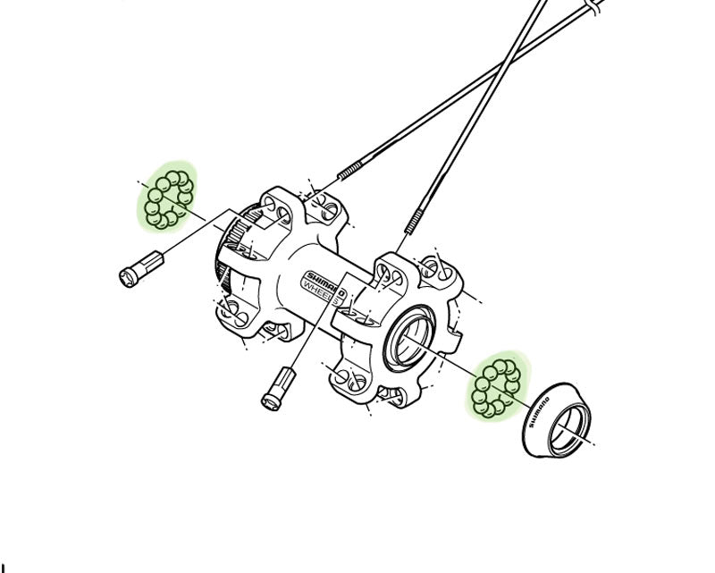 Shimano Stahlkugeln 3 16 (22 Stück)