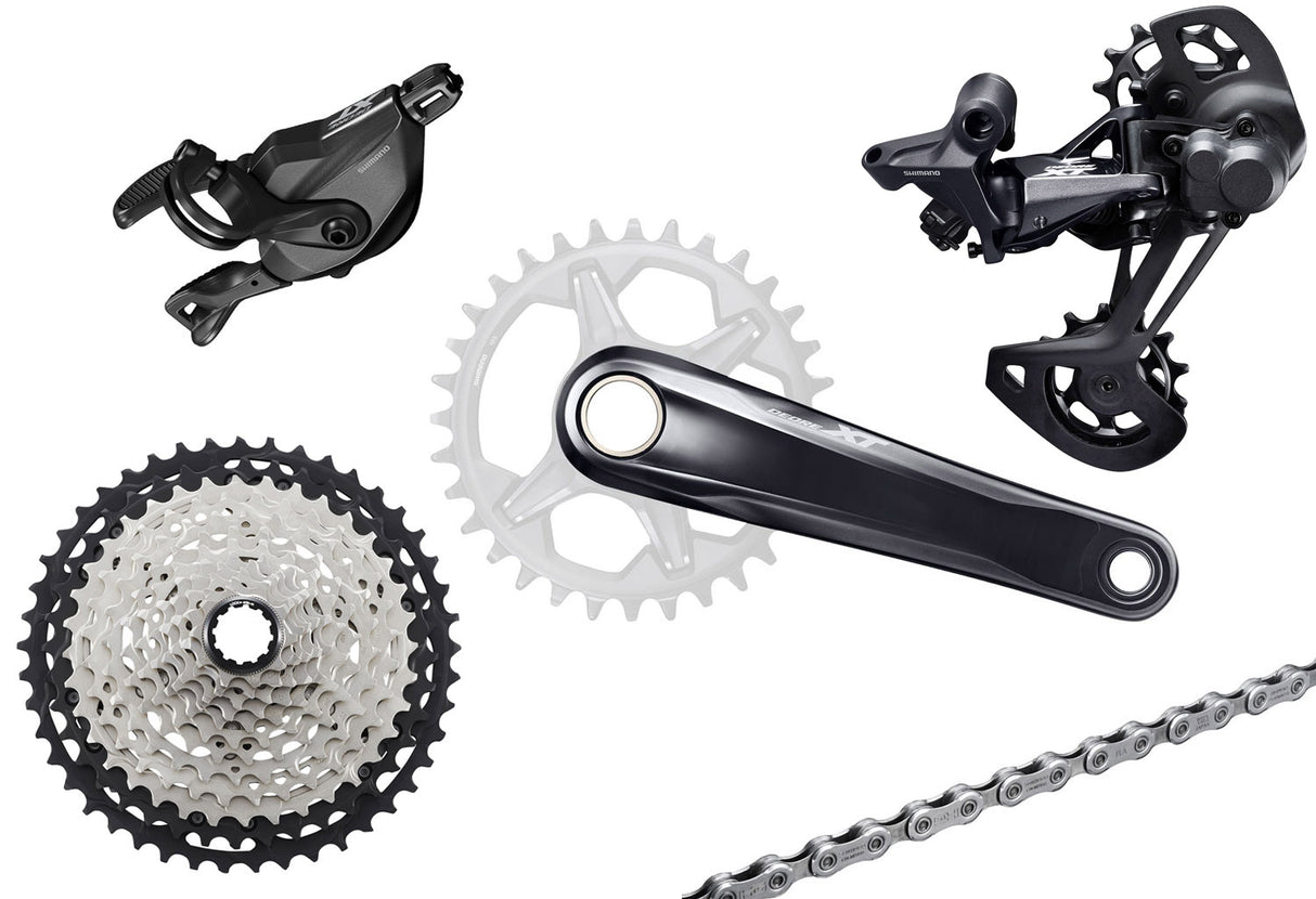 Shimano xt m8100 1x12-fach Gruppenklemme 170 mm 10-45