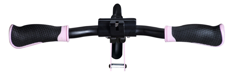 Sechs Grad 2-Rad-Stufenfaltfußbremse Pastell Pink Schwarz schwarz