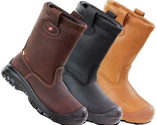 Sixton Sicherheitsstiefel Montana S3 46 Natur