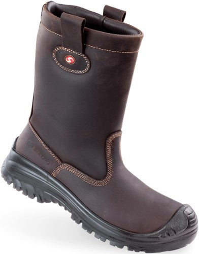 Sixton Sicherheitsstiefel Montana Wolle S3 44 braun