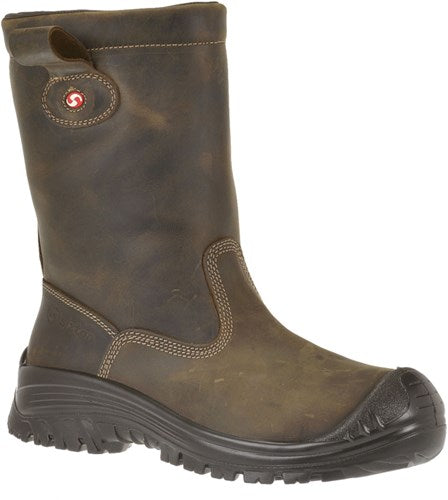 Sixton Sicherheitsstiefel Montana Wolle S3 47 braun