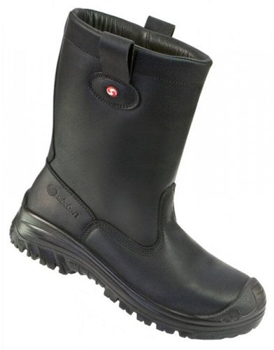 Sixton Sicherheitsstiefel Montana Wool S3 48 Schwarz