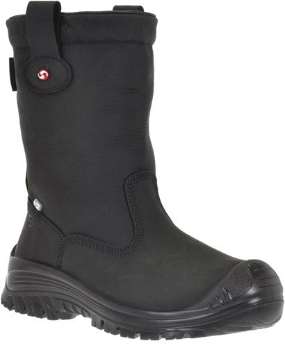 Sixton Sicherheitsstiefel Montana HDRY Wool S3 47 Schwarz
