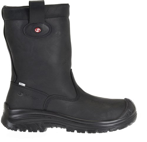 Sixton Sicherheitsstiefel Montana HDRY gefüttert S3 47 schwarz