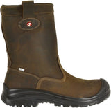 Sixton Sicherheitsstiefel Montana HDRY gefüttert S3 43 braun