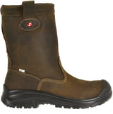 Sixton Sicherheitsstiefel Montana HDRY gefüttert S3 40 braun