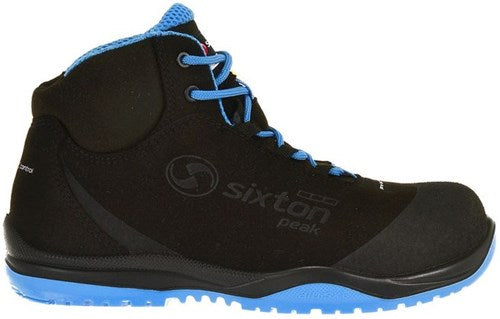 Sixton peak 91370-01 cuban hoog s3 src esd | zwart blauw | maat 40 - 00.091.104.40