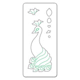 Sizzix • originals die bird peacock