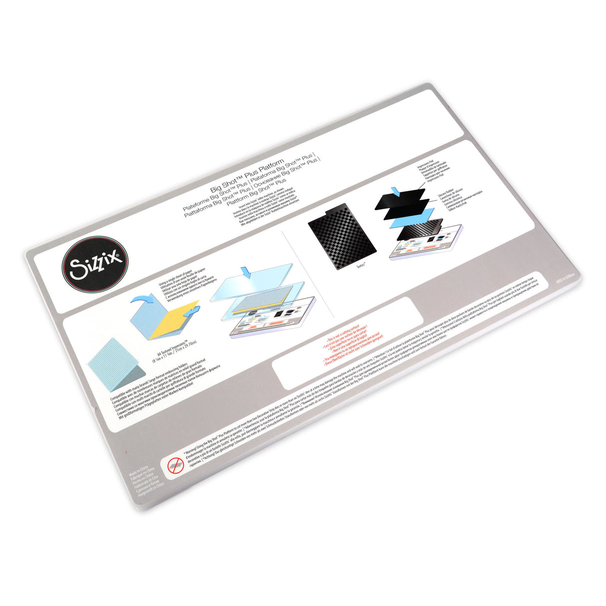 Sizzix • Big Shot plus Zubehör-Grundplatte Standard