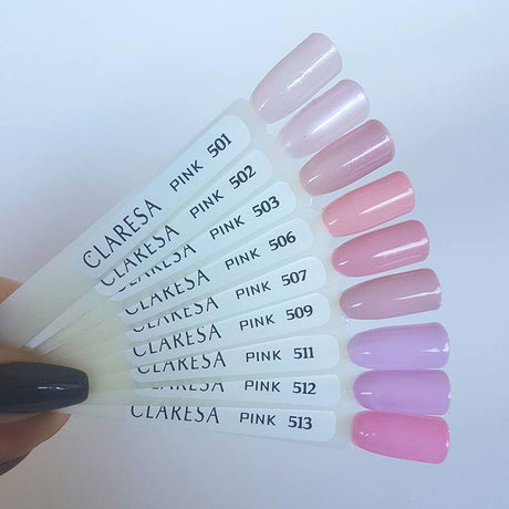 Claresa UV-LED-Gel-Nagellack, 5 ml, Pink 513 Funfair