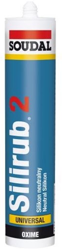 Soudal Silirub 2 | Silikondichtstoff | Naturstein | 300 ml – 105962