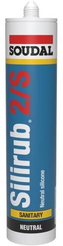 Soudal Silirub 2s | Sanitär-Set | transparent | 300 ml – 101990