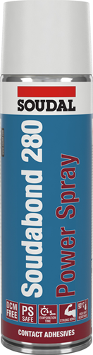 Soudal Soudabond 280 Kraftspray | Kontaktkleber | 500 ml – 146311