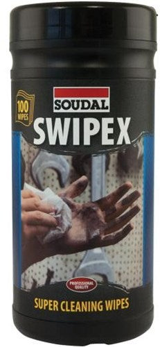 Soudal swipex | Reinigungstücher | 100 Tücher – 113551