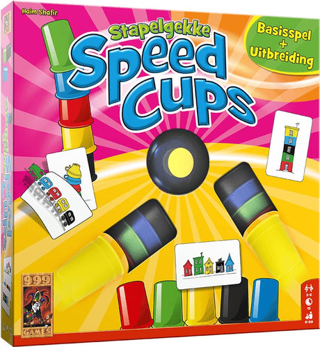 999Games Stapeling Speed Cups Action Game, 6 Spieler