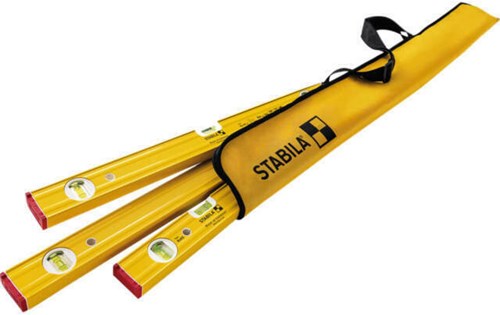 Abi Stla Pro Set 80-Achsen-Wasserwaagen-Set | 120cm | 60cm | 30 cm – 19714