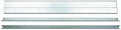 Abi-Stla-Reihe, Fersenputzer aus Aluminium. H-Profil 200cm - 07828
