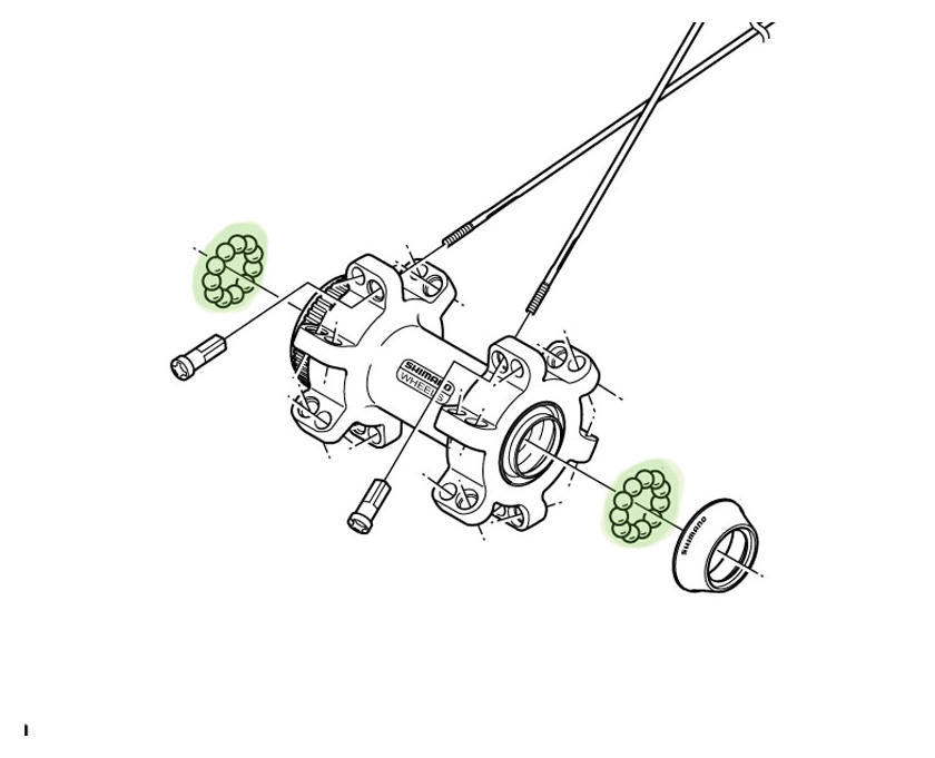 Shimano Stahlkugeln 3 16 (20 Stück)