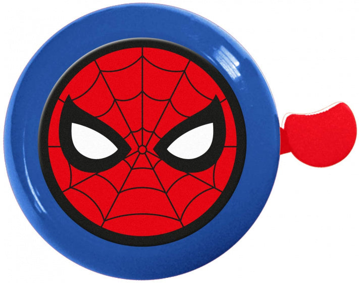 Fahrradglocke Spider-Man 60 mm blau rot