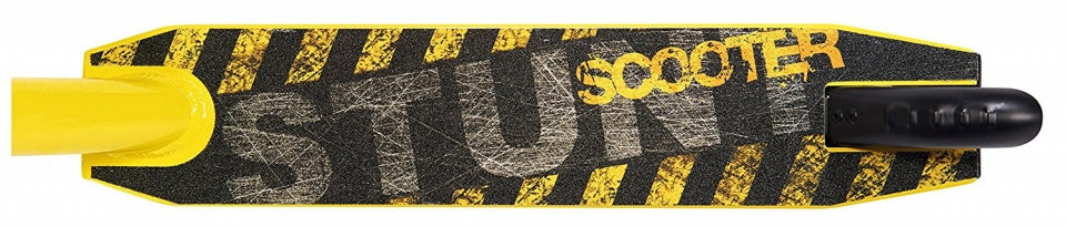 Stempel Stuntstep Junior Fußbremse schwarz gelb