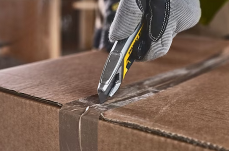 Stanley Handwerkzeuge Stanley fmht10592-0 Fatmax™ Abbrechmesser 18 mm Schnellverschluss mit Schraubknopf