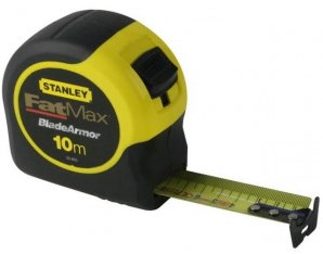 Stanley Handwerkzeuge Stanley Fatmax Maßband Klingenpanzerung 10 m – 32 mm – 0-33-811 – 0-33-811