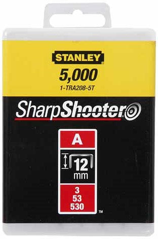 Stanley Handwerkzeugklammern 6 mm Typ G – 1000 Stück – 1-tra704t