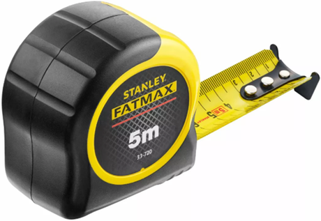 Stanley Handwerkzeuge Maßband Fatmax® Klingenpanzerung | 5 Meter – 0-33-720