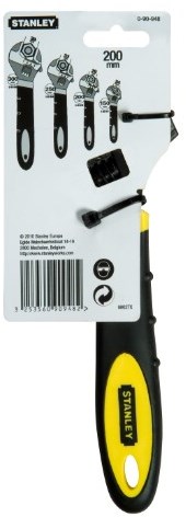 Stanley Handwerkzeuge verstellbarer Schraubenschlüssel 200 mm – Karte – 0-90-948