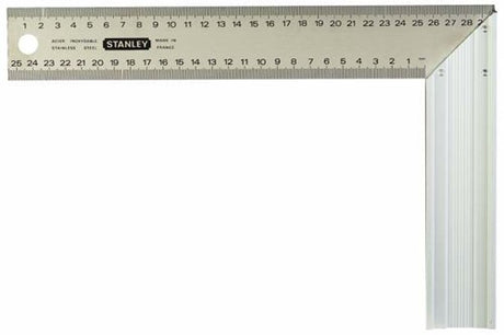 Stanley Handwerkzeuge, quadratisch mit Graduierung | 400x200mm - 1-45-687