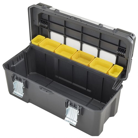 Stanley Cases fmst1-75791 Werkzeugkoffer | fatmax | 39l | 70 Pfund | +herausnehmbare Tabletts – fmst1-75791