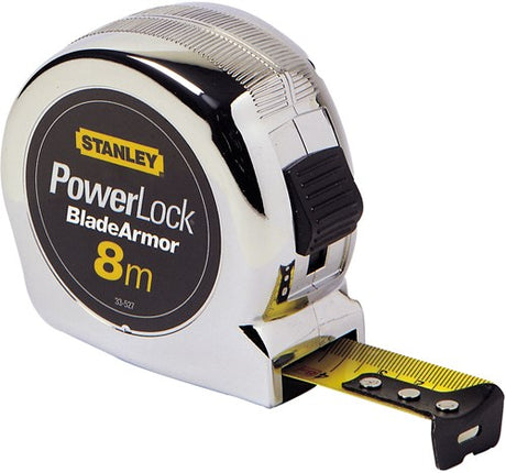 Stanley Maßband Powerlock Klingenpanzerung 8 m – 25 mm – 0-33-527 – 0-33-527