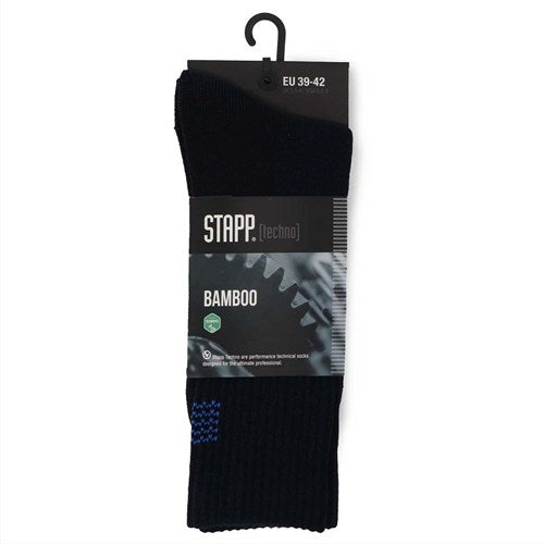 Stapp techno bamboo sok 28400 marine | 4990 marine blauw | maat 48 - 8719534312450