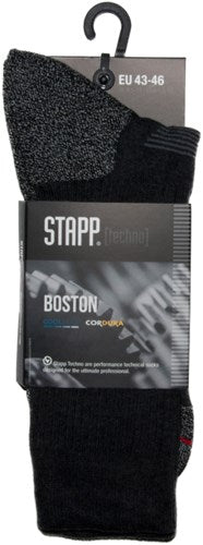 Stapp techno boston all season sok 27410 | 999 zwart | maat 42 - 38.134.032.02