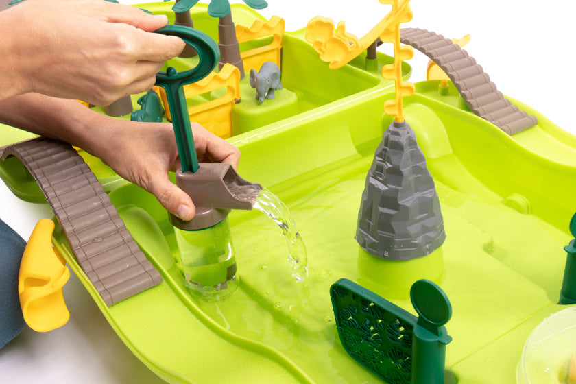 Starplay Jungle Water Fun Toy Case grün 18-teilig