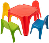 Starplay-Tisch und Stühle setzen Junior Red 5-Stück