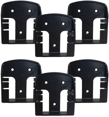 Stealthmounts bm-cas18-blk-6 Batteriehalter für CAS-Batterien | schwarz | 6er-Pack – bm-cas18-blk-6