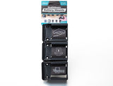 Stealthmounts bm-mk12-blk-6 Batteriehalter für Makita 12 V CXT | schwarz | 6 Stück - bm-mk12-blk-6