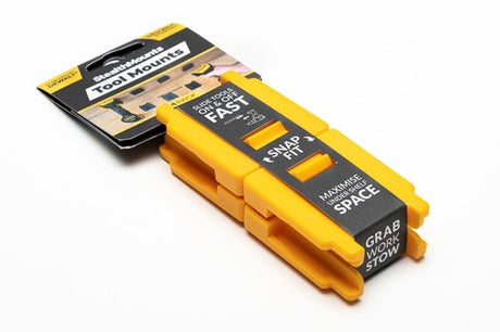Stealthmounts tm-dw18-ylw-4 Maschinenhalter für Dewalt XR | gelb | 4er-Pack – tm-dw18-ylw-4