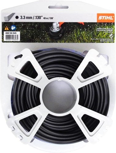 Stihl Zubehör Vierkant-Schneidfaden auf Rolle | ø 3,3 mm x 38,0 mm - 00009302645