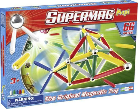 Selecta Supermag Maxi Primäres 66-teiliges Magnetset