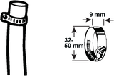 Cornat Spannring 32–50 mm 1. Edelstahl – T308305
