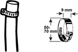 Cornat spanring 50-70mm 1st rvs - t308307