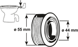 Cornat Innenanschlusstoilette 44mm 55mm - t360399