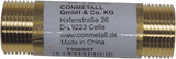 Cornat messing ms buisnippel mm 3 4 80mm - t396907