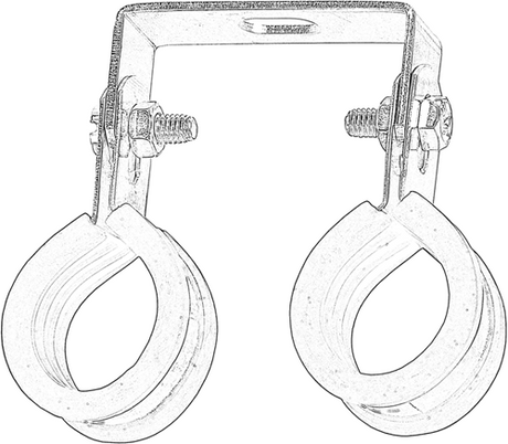 Cornat Duo-Rohrhalterung VZ 28 mm (2 Stück) – T562223