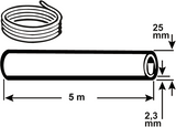 Cornat pe-hd buis plooibaar 25x2.3mm 5m - t612005