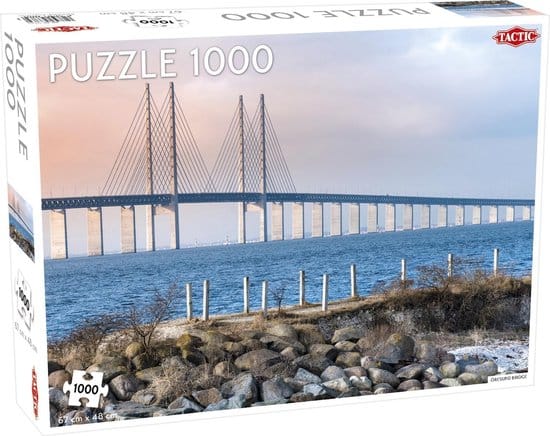 Taktikpuzzle - Öresundbrücke - 1000 Teile